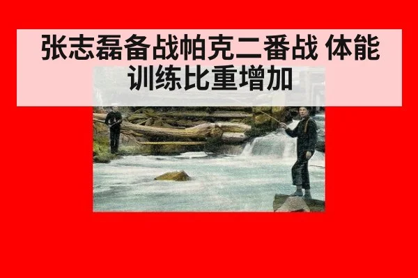 张志磊备战帕克二番战 体能训练比重增加