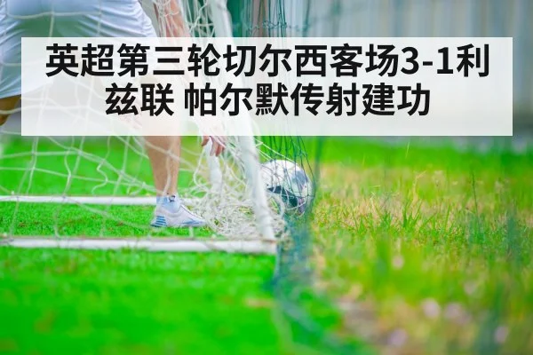 英超第三轮切尔西客场3-1利兹联 帕尔默传射建功